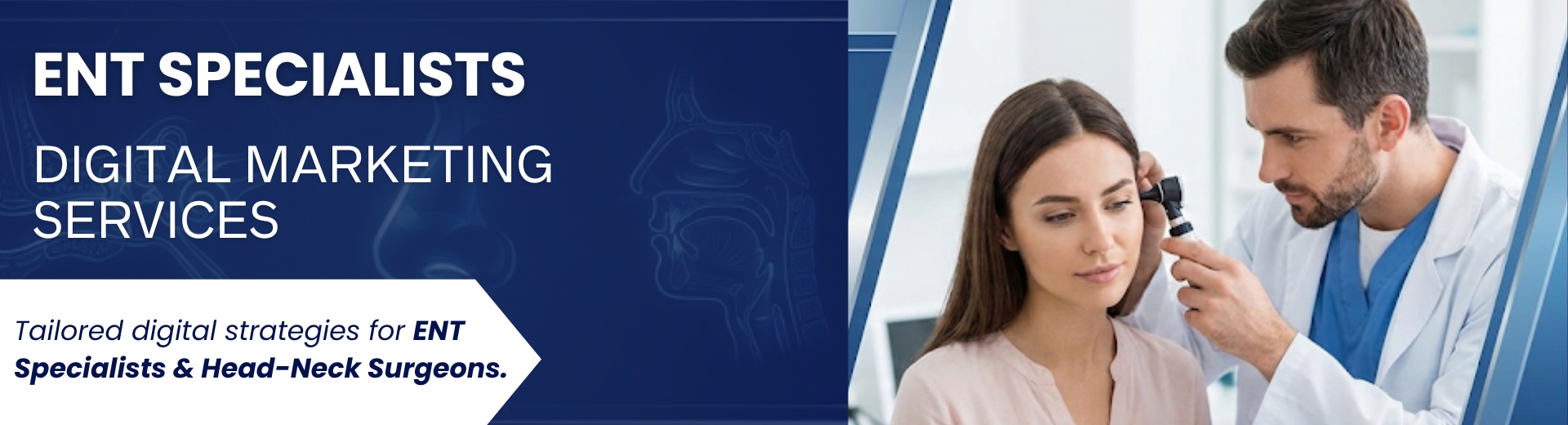 Digital marketing solutions for ENT specialists to grow practice and attract more patients.