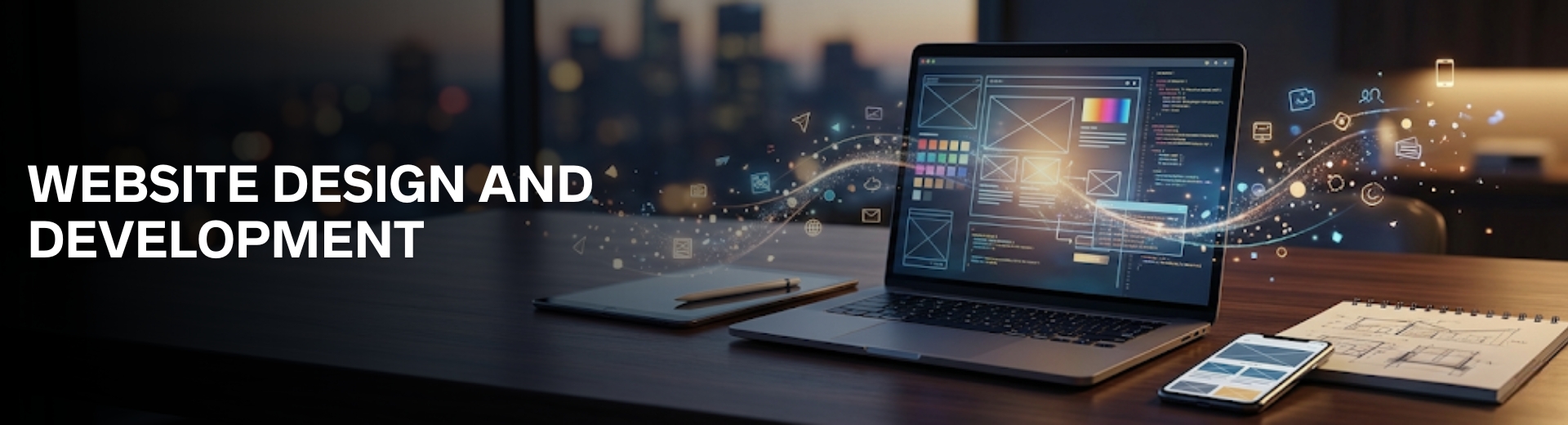 Healthcare website design and development services.